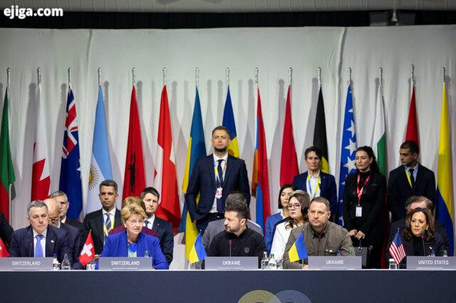 نام کشورهایی که بیانیه کنفرانس صلح اوکراین در سوئیس را امضا نکردند