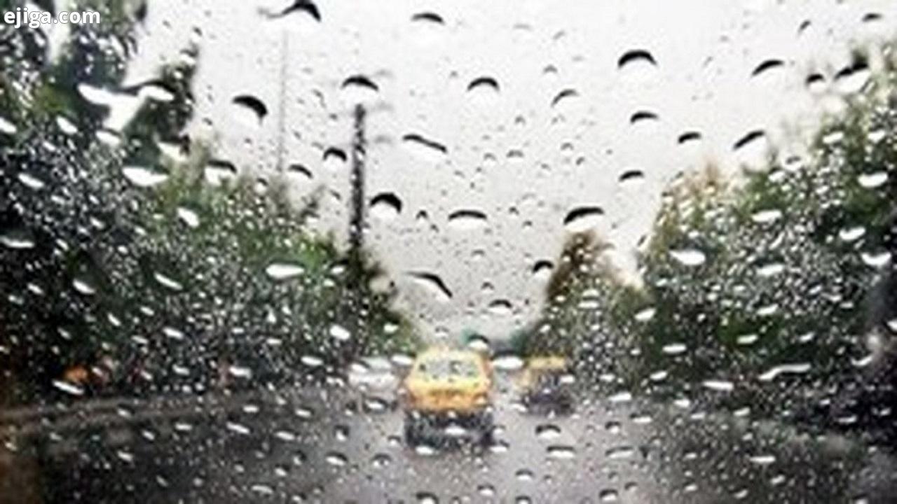 ثبت ۷ میلی متر بارش باران در بوئین زهرا