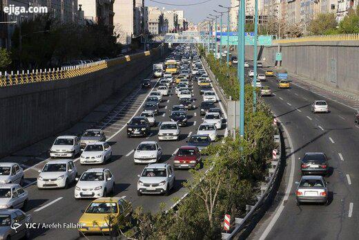 آمار عجیب افزایش ترافیک پایتخت/ ترافیک دیروز تهران ۷۵ درصد افزایش داشت
