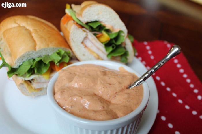 ۲ نوع طرز تهیه سس ساندویچ و فست فود در خانه