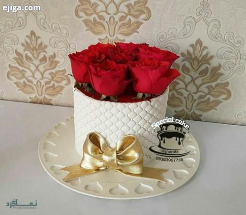 عکس کیک تولد تک شاخ 