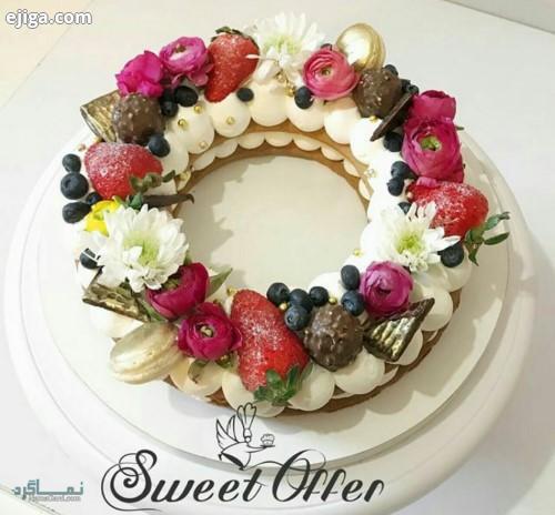 عکس کیک تولد تک شاخ 