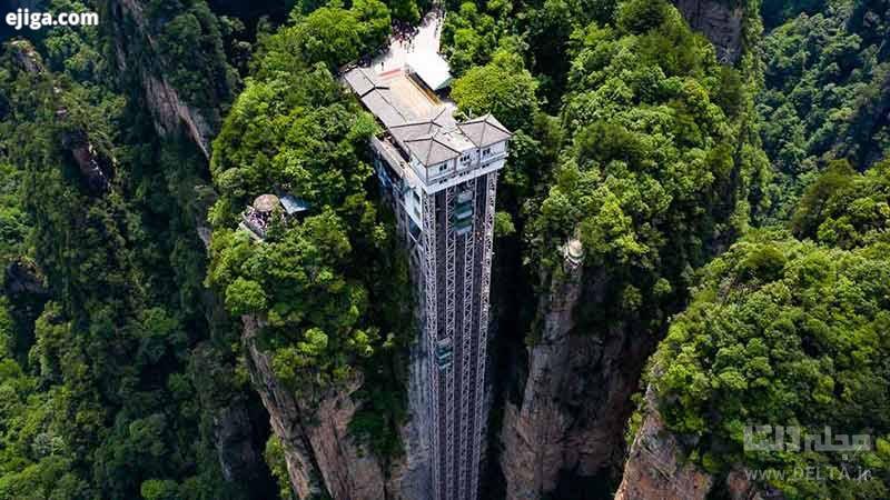 آسانسور صد اژدها ، بلندترین آسانسور فضای باز در دنیا