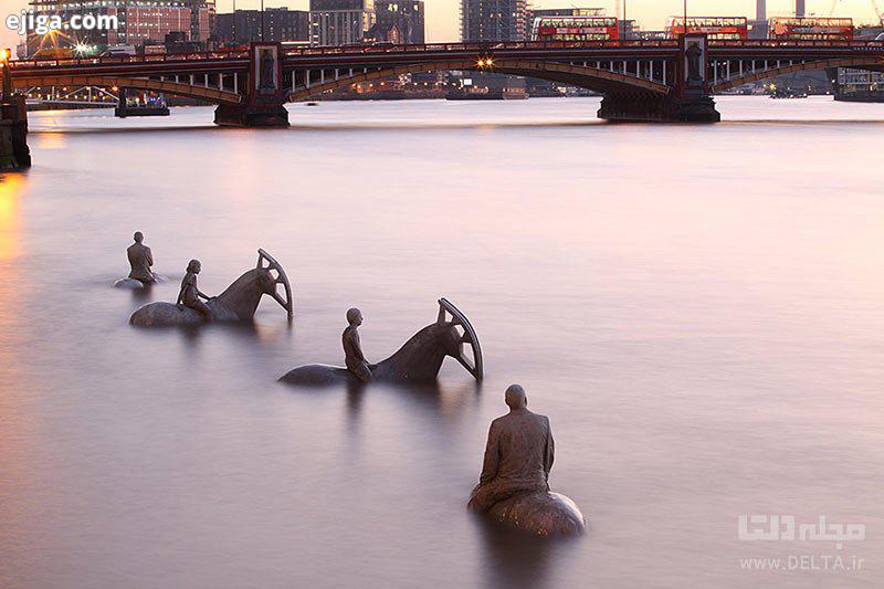 مجسمه‌های رودخانه تایمز در انگلستان، از جاذبه هایی که ناپدید می شوند