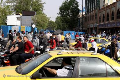 تهران در آستانه آغاز محدودیت های پیک چهارم کرونا تهران در آستانه آغاز محدودیت های پیک چهارم کرونا