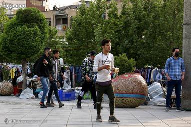 تهران در آستانه آغاز محدودیت های پیک چهارم کرونا تهران در آستانه آغاز محدودیت های پیک چهارم کرونا