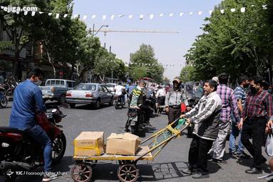 تهران در آستانه آغاز محدودیت های پیک چهارم کرونا تهران در آستانه آغاز محدودیت های پیک چهارم کرونا