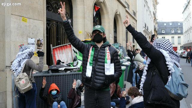 دانشجویان فرانسه به دنبال گسترش تظاهرات ضد صهیونیست