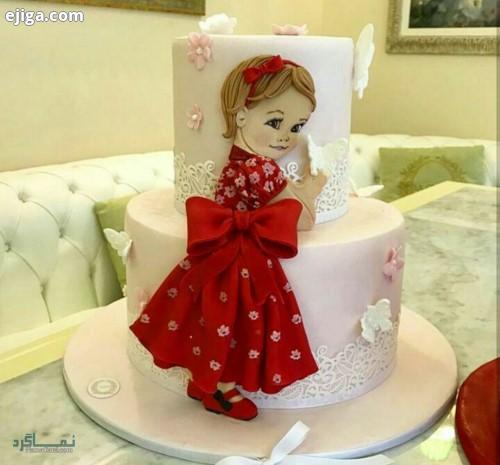 عکس های کیک تولد دخترانه جدید