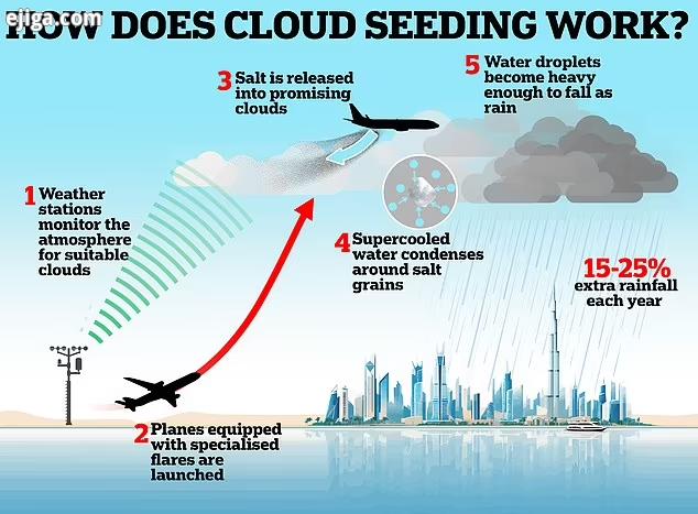 آیا بارورسازی ابرها مقصر وقوع سیل در دبی است؟