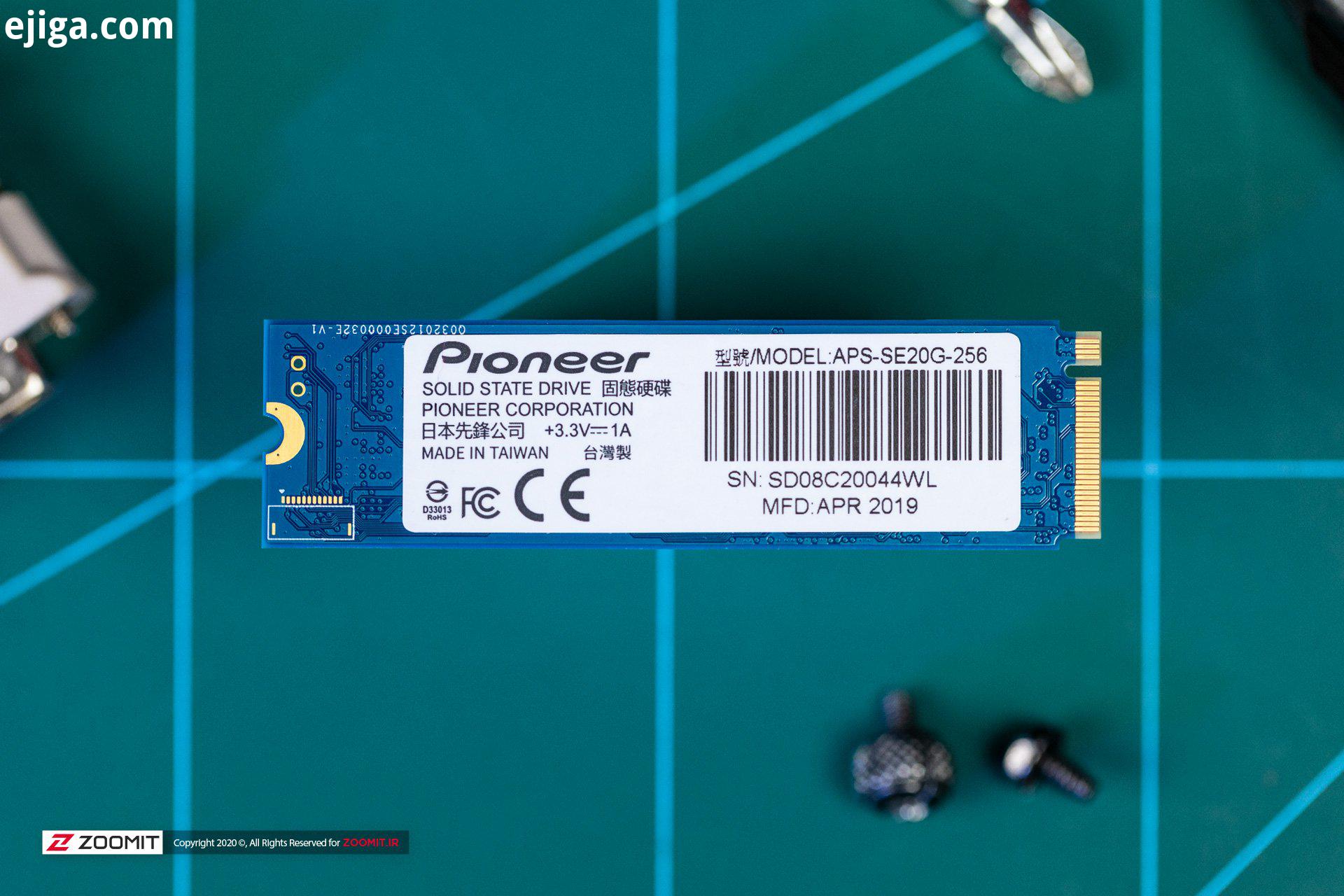 حافظه SSD پایونیر مدل PioneerAPS-SE20G