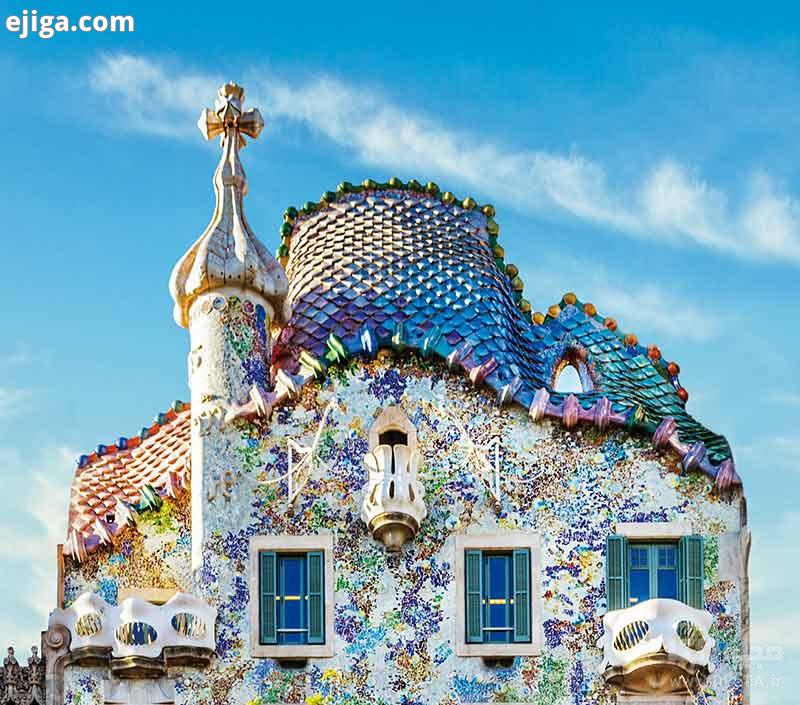 خانه استخوانی بارسلونا با طراحی منحصر به فرد