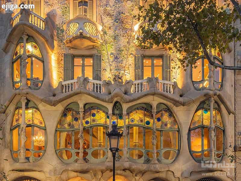 خانه استخوانی بارسلونا یکی از آثار جهانی