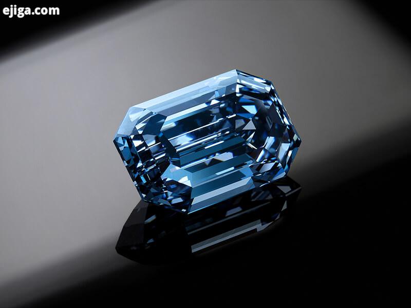 الماس آبی 15.10 قیراطی