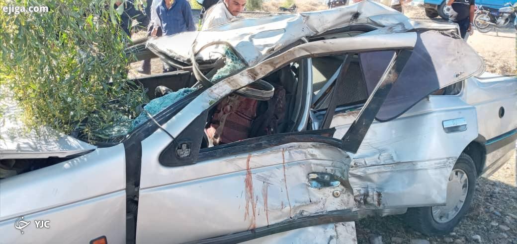حادثه رانندگی در جاده فسا - شیراز