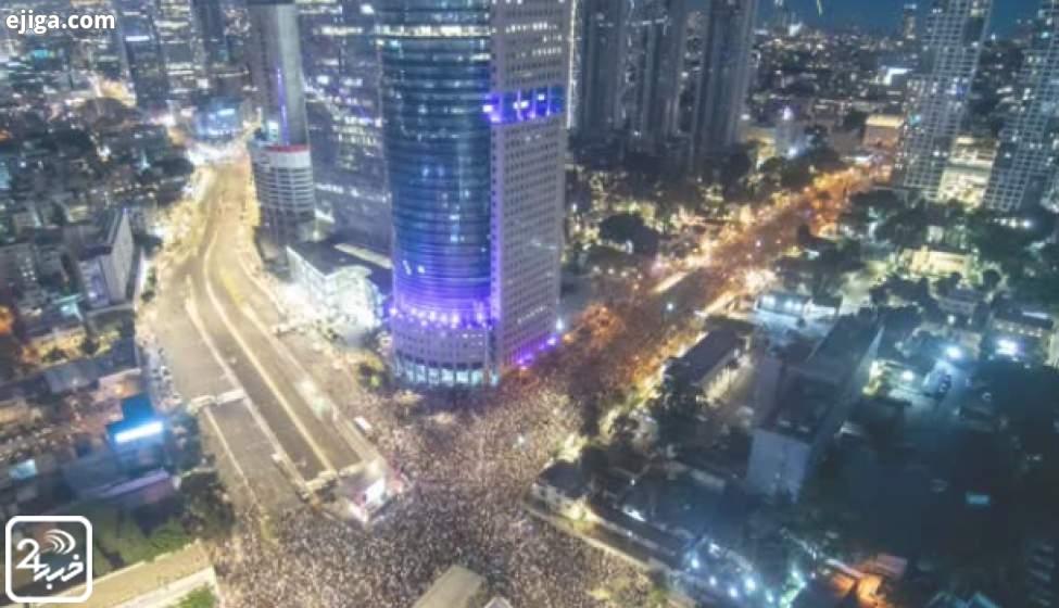 برگزاری بزرگترین تظاهرات ضد نتانیاهو در تل‌آویو