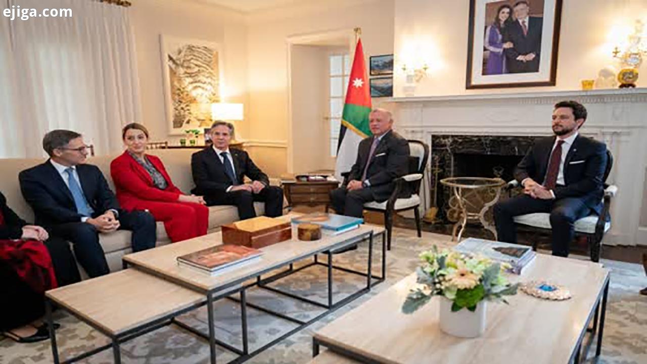 پادشاه اردن: مخالف کوچاندن اجباری مردم غزه هستیم