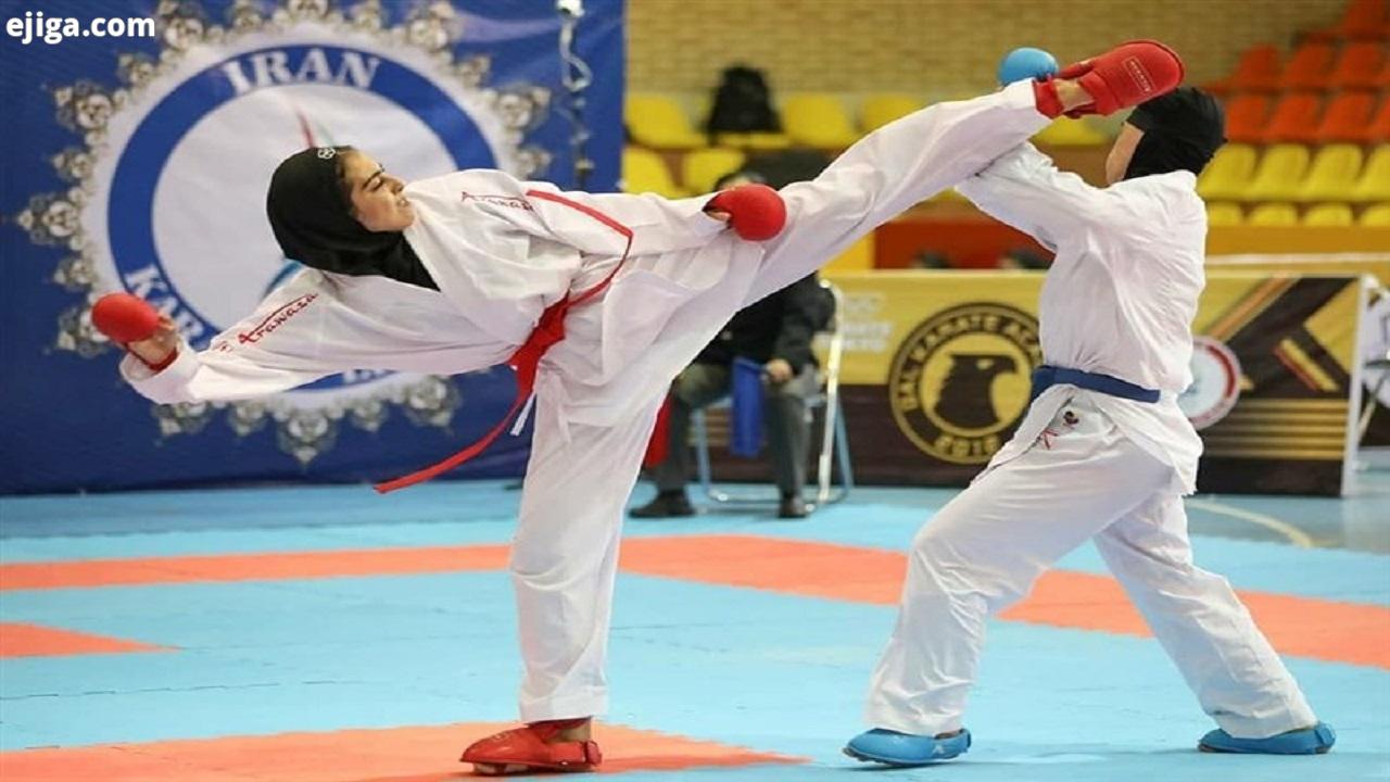 آغاز پیکار‌های کاراته انتخابی تیم ملی بانوان در همدان