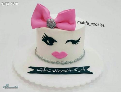 عکس کیک تولد تک شاخ باکلاس