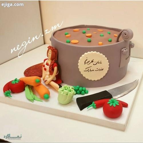 عکس کیک تولد با تم اسب تک شاخ 