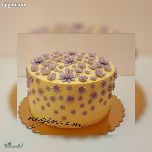 عکس کیک تولد تک شاخ خاص