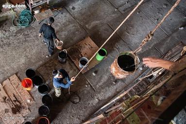 کارگاه ساخت لنج‌های فایبر گلاس - بوشهر