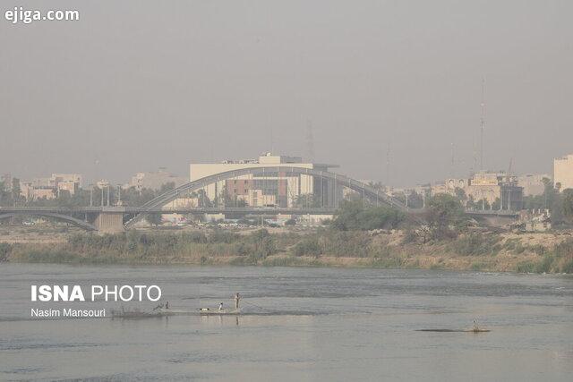 هوای ناسالم دو شهر خوزستان برای گروه‌های حساس