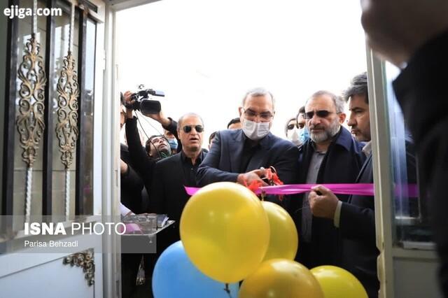 افتتاح پایگاه اورژانس ۱۱۵ توره با حضور وزیر بهداشت