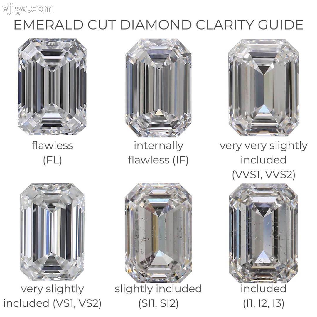 انواع درجه بندی پاکی تراش امرالد الماس