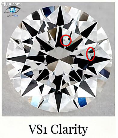 درجه پاکی VS1 در الماس