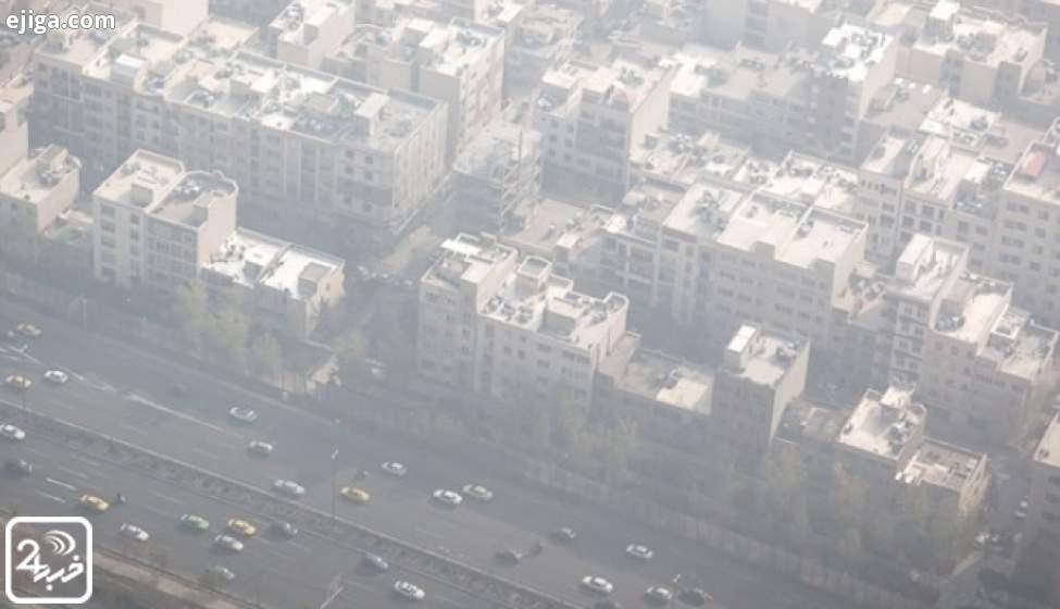 هوای پایتخت آلوده برای گروه‌های حساس جامعه
