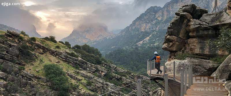 گذرگاه ال کامینیتو دل ری در اسپانیا از خطرناک ترین گذرگاه های دنیا