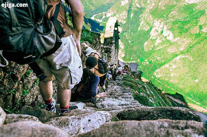 پلکان مرگ در پرو از خطرناک ترین گذرگاه های دنیا