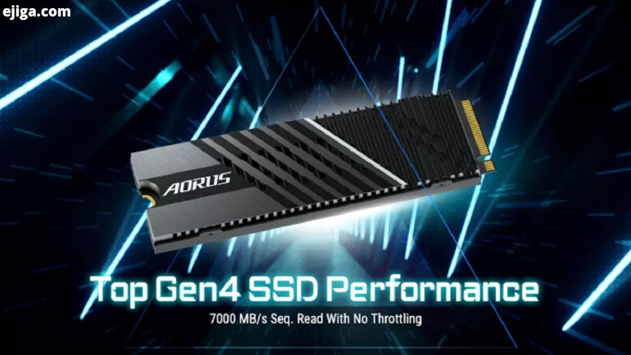 گیگابایت از SSD های Aorus Gen4 7000s با سرعت 7 گیگابیت بر ثانیه ، نسخه Preps Extreme رونمایی کرد