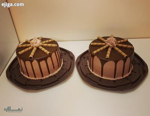 عکس کیک تولد خانگی قشنگ