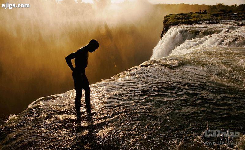 آبشار ویکتوریا در کشور استرالیا
